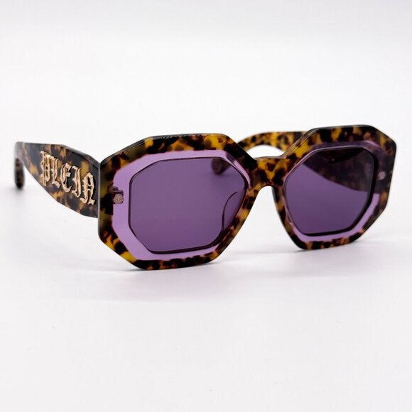 NEW PHILIPP PLEIN SUPREME SPP098M 0778 HAVANA WOMEN SUNGLASSES main image 11